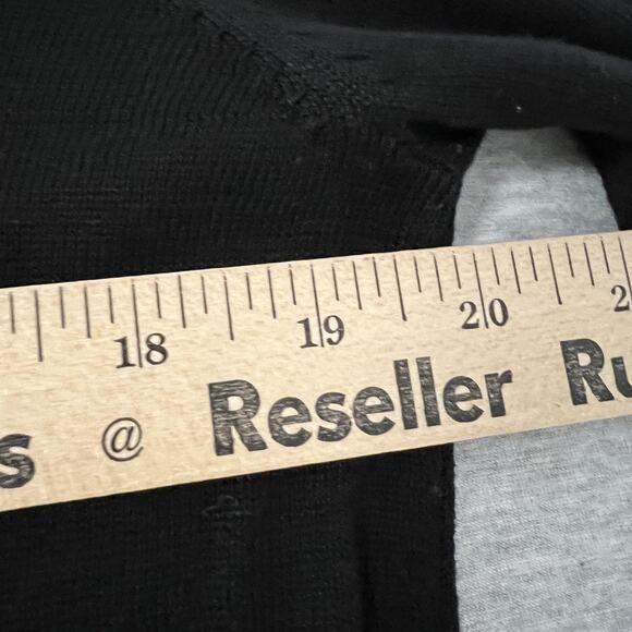 Vintage Kenneth Cole Sweater Mens Medium Black Brown Long Sleeve Collar Pullover - Picture 10 of 15